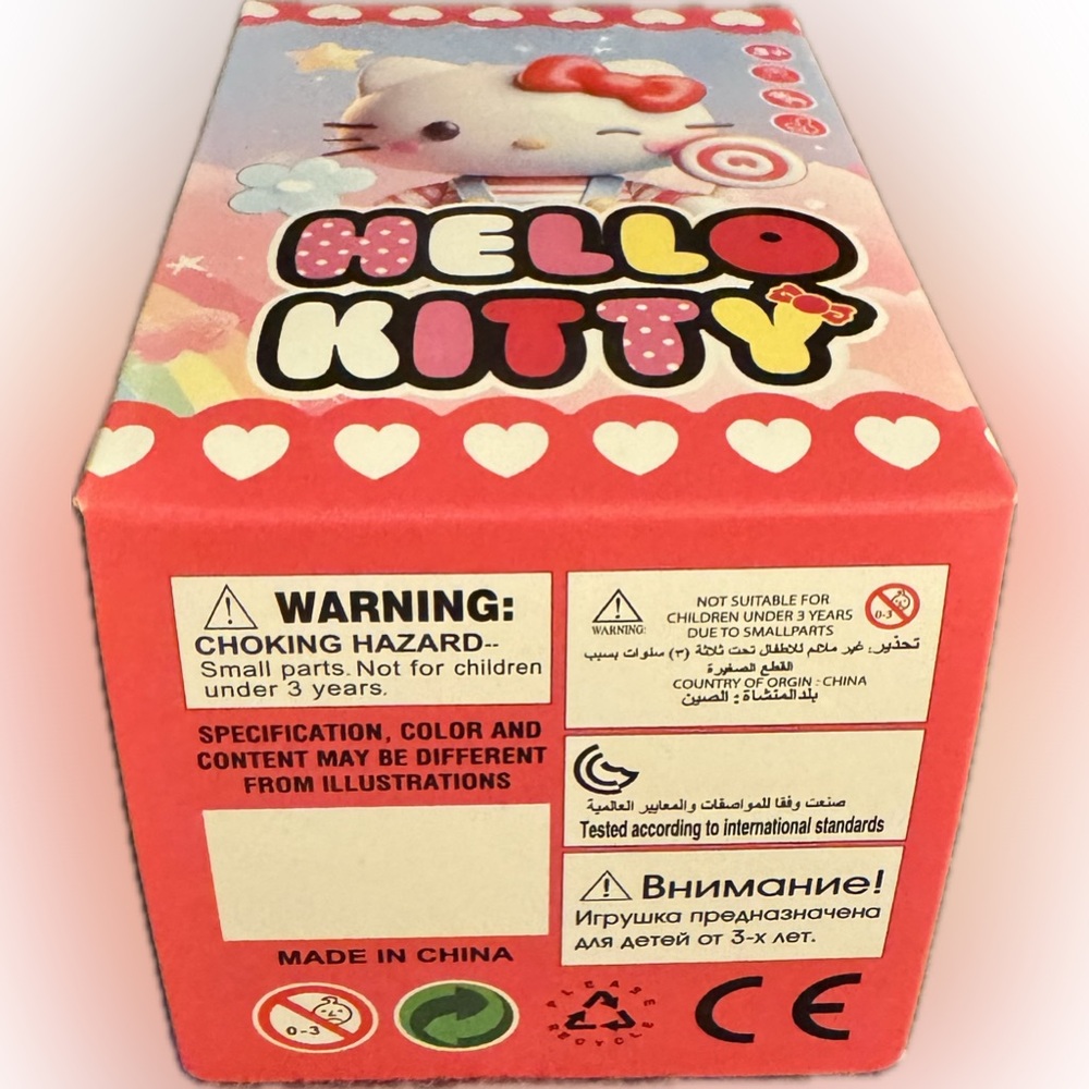 Hello Kitty Red and White Mystery Box Collectible Contains Hello Kitty Character - Picture 7 of 8